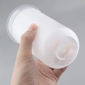 Disposable Plastic Cups with Lids & Straws