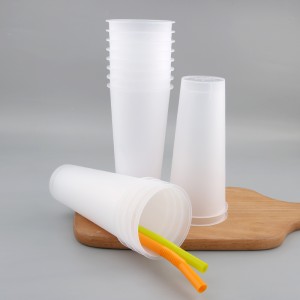 Customizable & Disposable Plastic Cups with Lids Wholesale