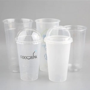 Disposable  Custom Logo Plastic Cups Wholesale