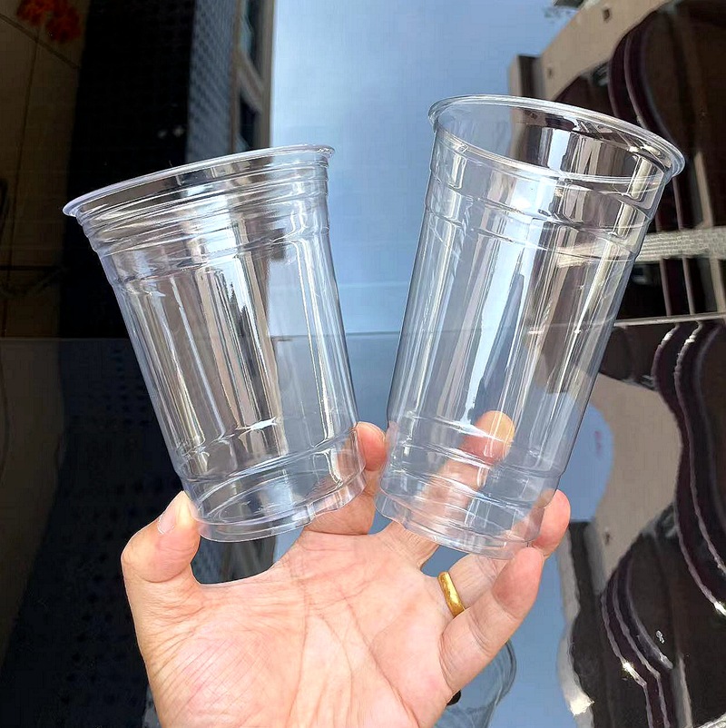 Wholesale Custom Logo Disposable Plastic Cups with Lids Manufacturer and  Supplier | Green Forest