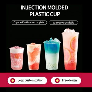 Wholesale Custom U-Shape PP  Plastic Cups