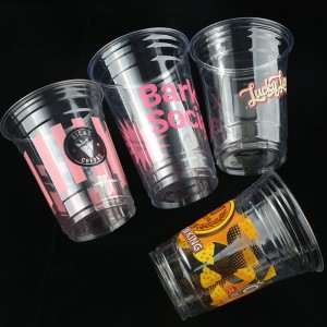 Custom Printed 16 oz Plastic Cups
