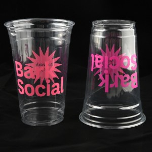 Custom Printed 16 oz Plastic Cups