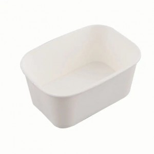 Wholesale Disposable Rectangular Kraft Bowl