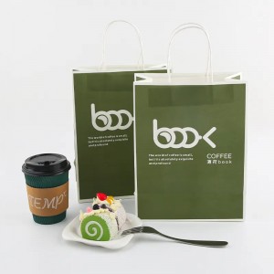 Custom Kraft Paper Bags with Handles
