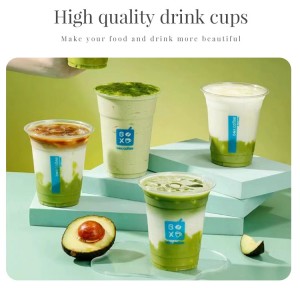 Disposable  Custom Logo Plastic Cups Wholesale