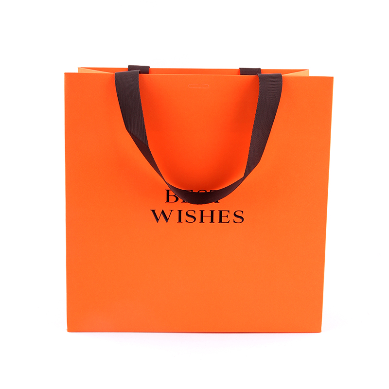 Custom luxury gift bag Shopping bag kraft paper bag (1)