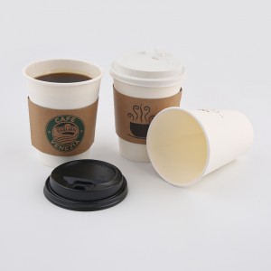 16 Oz Custom Printed Compostable Paper Cup