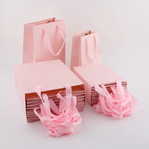 Custom Luxury Shopping Paper Bag with Handle
