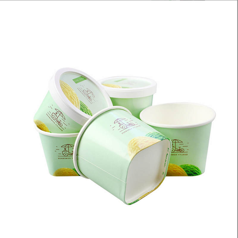 disposable ice cream paper bowl