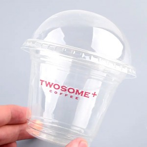 Custom Clear PET  Plastic Cup Wholesale