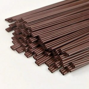 Coffee Straw Disposable Stirring Rod Hot Drink Milk Tea Straw Plastic Double Hole Coffee Straw Custom
