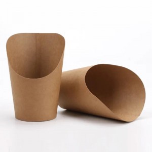 Customizable & Disposable Eco-friendly French Fries Boxes