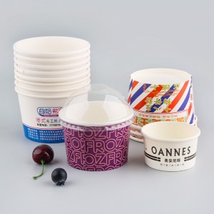 100 % Biodegradable Disposable Ice Cream Cups