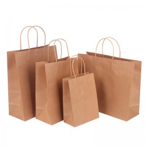 Customized Recycled Printed kraft Paper Bags