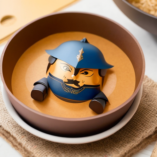 The Brave Paper Bowl Warrior