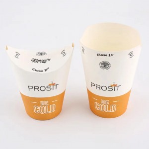 Customizable & Disposable Eco-friendly French Fries Boxes