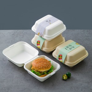 Compostable Bagasse Lunch Box With Compartments  Wholesale