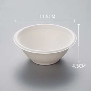 Eco-friendly & Disposable Pulp Bowl Bento Box Containers