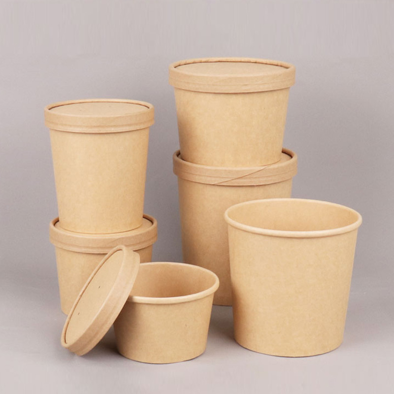 paper bowl with lid