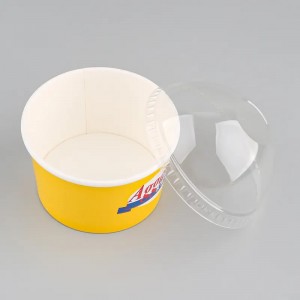 Customizable & Disposable Premium Paper Ice Cream Cup