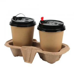 Eco-friendly Double-wall Kraft Paper Coffee Cups