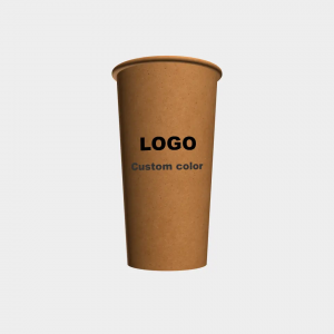 Eco-friendly Double-wall Kraft Paper Coffee Cups