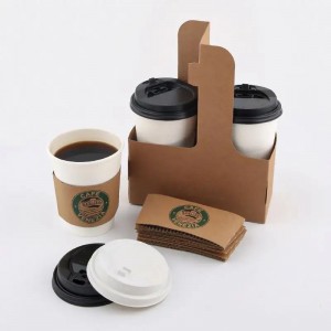 Custom Disposable & Biodegradable Cardboard Coffee Cup