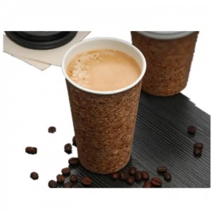 Disposable Eco-friendly Insulated Cork Paper Cup