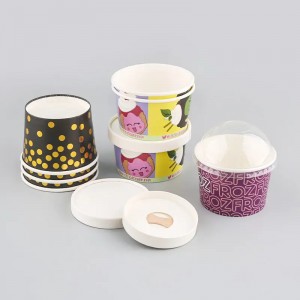 Customizable & Disposable Premium Paper Ice Cream Cup