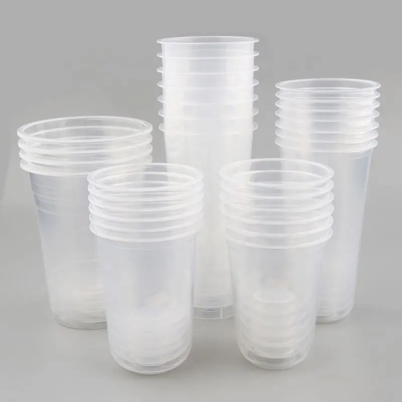 plastic cups