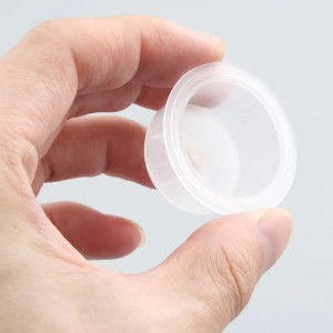 Disposable Plastic Cups With Lids Pudding Cup