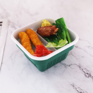 Disposable Double-layer Plastic Lunch Boxes wholesale