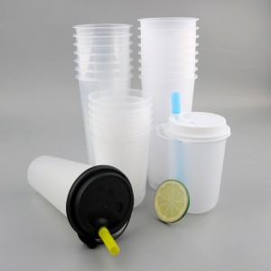 Customizable & Disposable Plastic Cups with Lids Wholesale