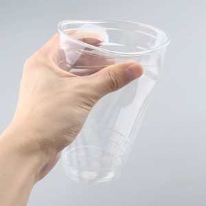 16 Oz Custom Plastic Bubble Tea Cup