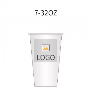 Wholesale Custom U-Shape PP  Plastic Cups