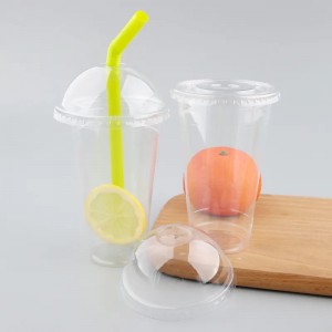 Custom Clear PET  Plastic Cup Wholesale