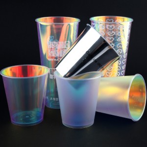 Rainbow Membrane  Disposable PP Plastic Cup Wholesale