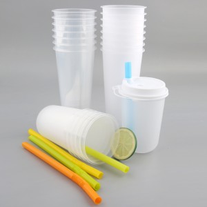 Customizable & Disposable Plastic Cups with Lids Wholesale
